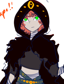 Sketchy Lines, Messy-Flat Colours